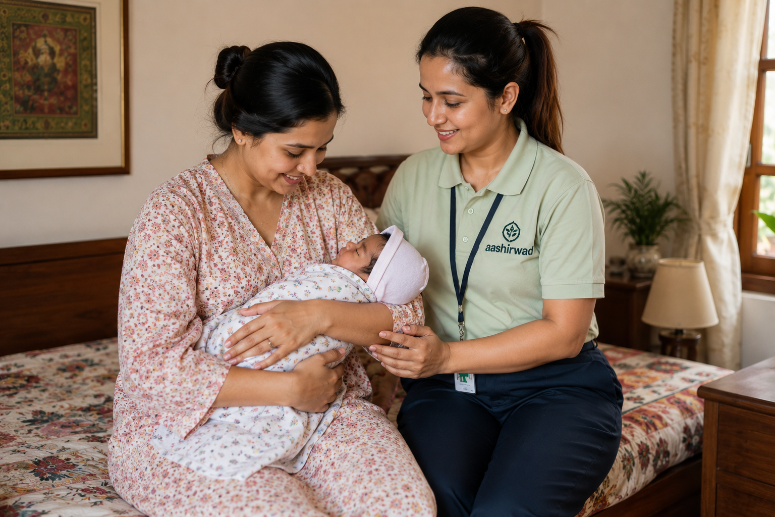 Post-maternity care for mother and newborn